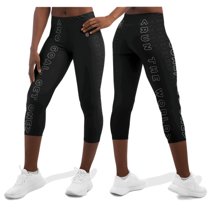  Just Being You, Your Way!-Activewear for Divas | Get your next pair of capri leggings free style designed just for you!-Leggings - AOP - CAPRI FREE STYLE 4R P0P1