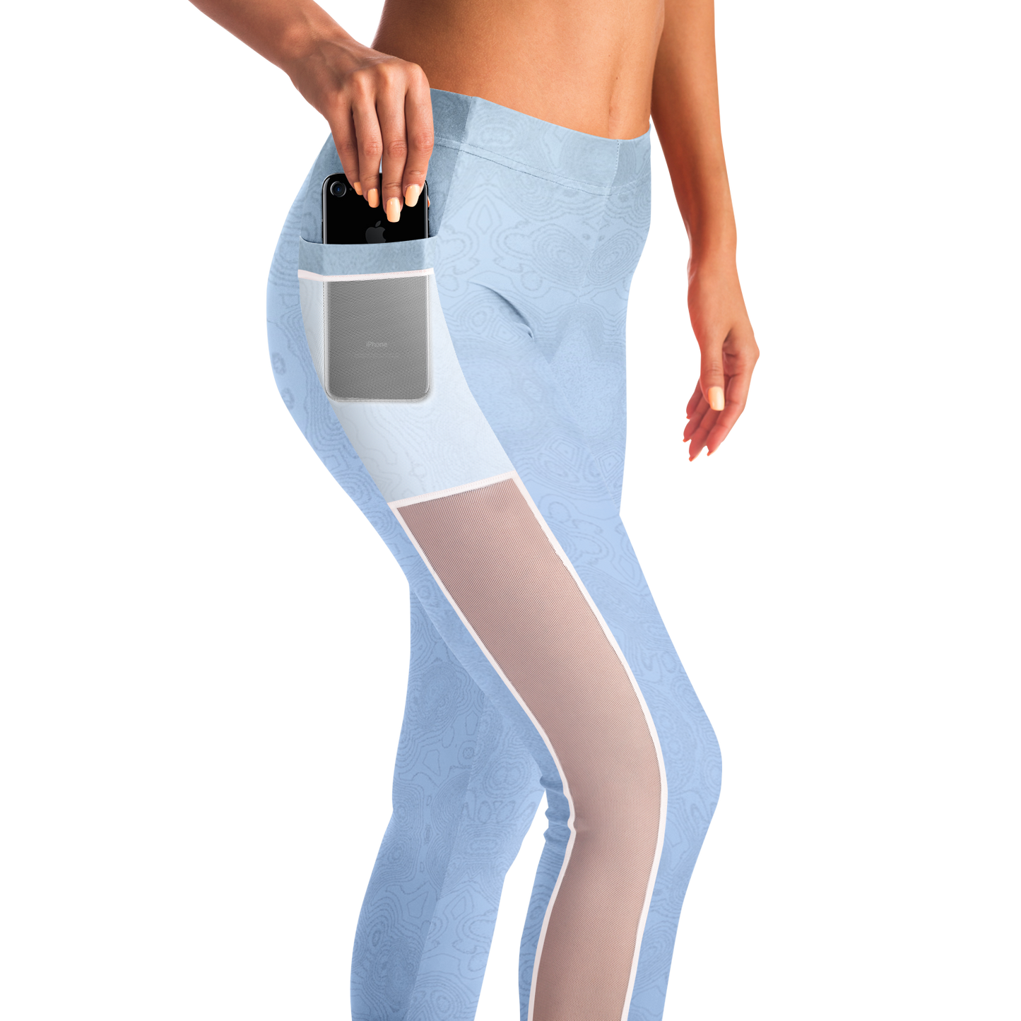 Just Being You, Your Way!-Activewear for Divas | Get your next pair of mesh leggings designed just for you!-Leggings - AOP - MESH FREE STYLE TC P1P2P3