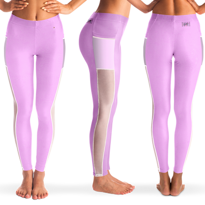  Just Being You, Your Way!-Activewear for Divas | Get your next pair of mesh leggings designed just for you!-Leggings - AOP - MESH FREE STYLE TC P1P2P3