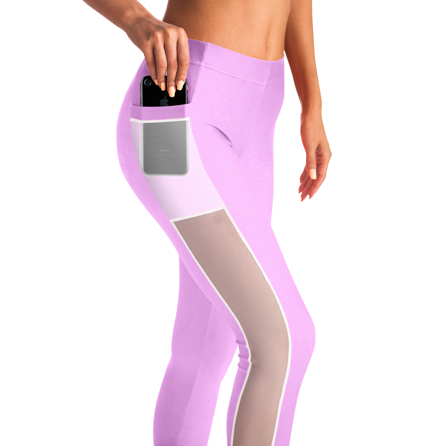  Just Being You, Your Way!-Activewear for Divas | Get your next pair of mesh leggings designed just for you!-Leggings - AOP - MESH FREE STYLE TC P1P2P3
