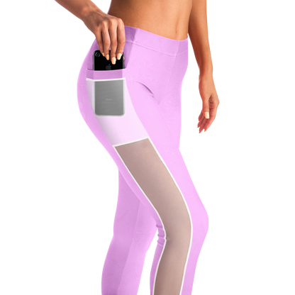  Just Being You, Your Way!-Activewear for Divas | Get your next pair of mesh leggings designed just for you!-Leggings - AOP - MESH FREE STYLE TC P1P2P3