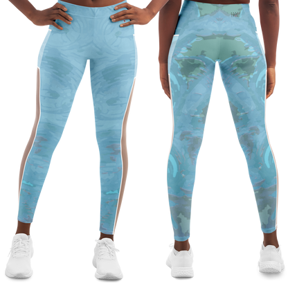  Just Being You, Your Way!-Activewear for Divas | Get your next pair of mesh leggings designed just for you!-Leggings - MESH AOP - CC P0P1