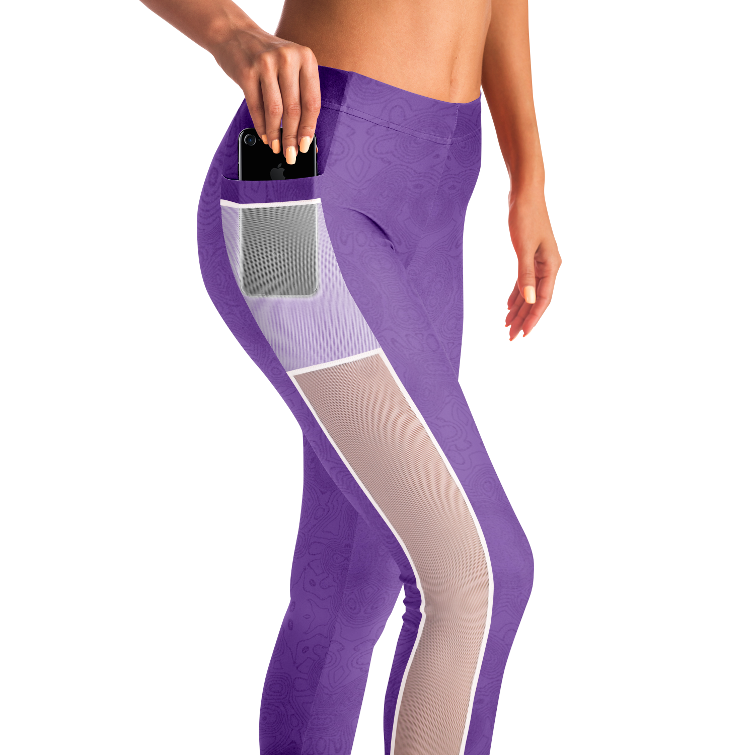  Just Being You, Your Way!-Activewear for Divas | Get your next pair of mesh leggings designed just for you!-Leggings - AOP - MESH FREE STYLE TC P1P2P3