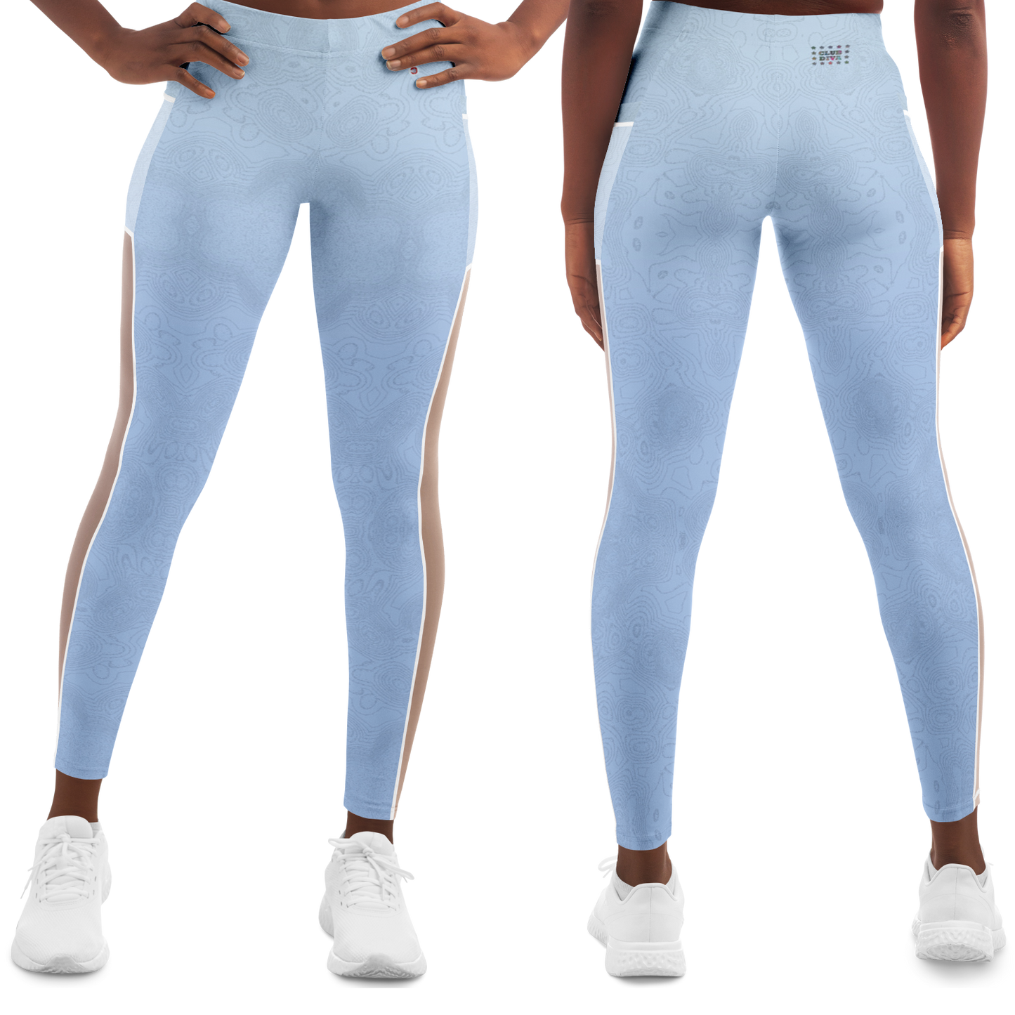  Just Being You, Your Way!-Activewear for Divas | Get your next pair of mesh leggings designed just for you!-Leggings - AOP - MESH FREE STYLE TC P1P2P3