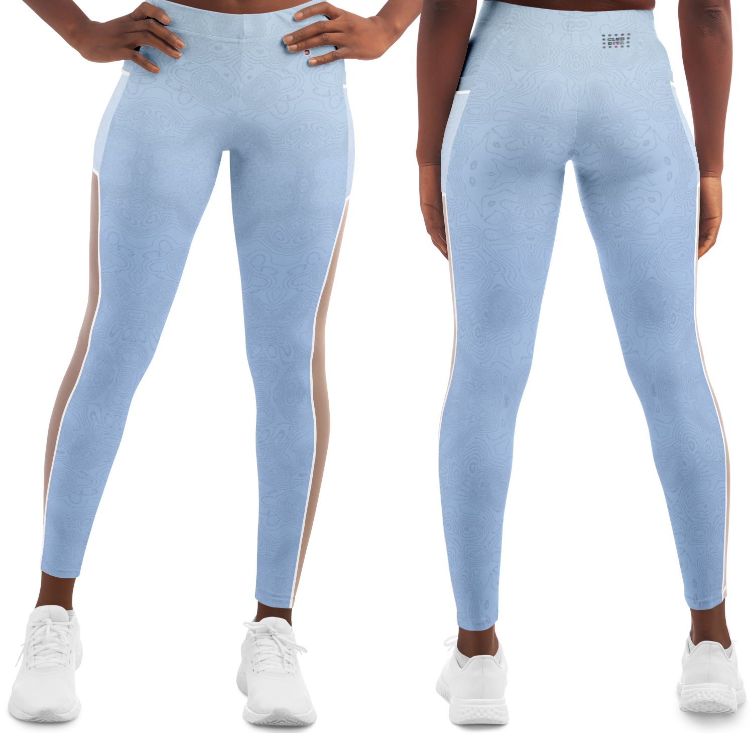  Just Being You, Your Way!-Activewear for Divas | Get your next pair of mesh leggings designed just for you!-Leggings - AOP - MESH FREE STYLE TC P1P2P3