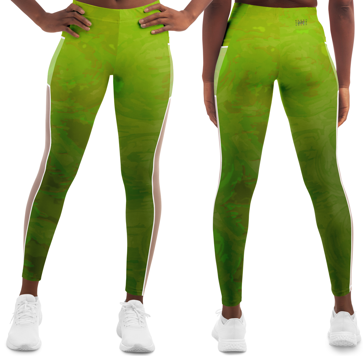  Just Being You, Your Way!-Activewear for Divas | Get your next pair of mesh leggings designed just for you!-Leggings - MESH AOP - CC P0P1