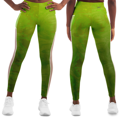  Just Being You, Your Way!-Activewear for Divas | Get your next pair of mesh leggings designed just for you!-Leggings - MESH AOP - CC P0P1