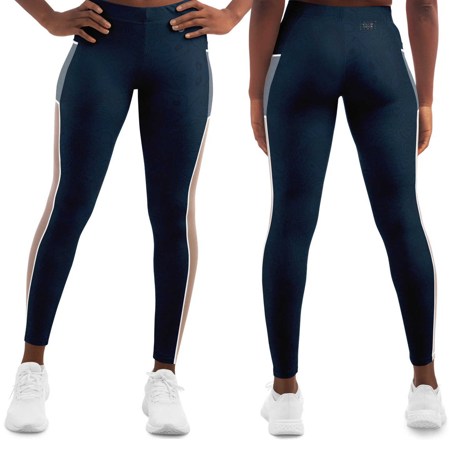  Just Being You, Your Way!-Activewear for Divas | Get your next pair of mesh leggings designed just for you!-Leggings - AOP - MESH FREE STYLE TC P1P2P3