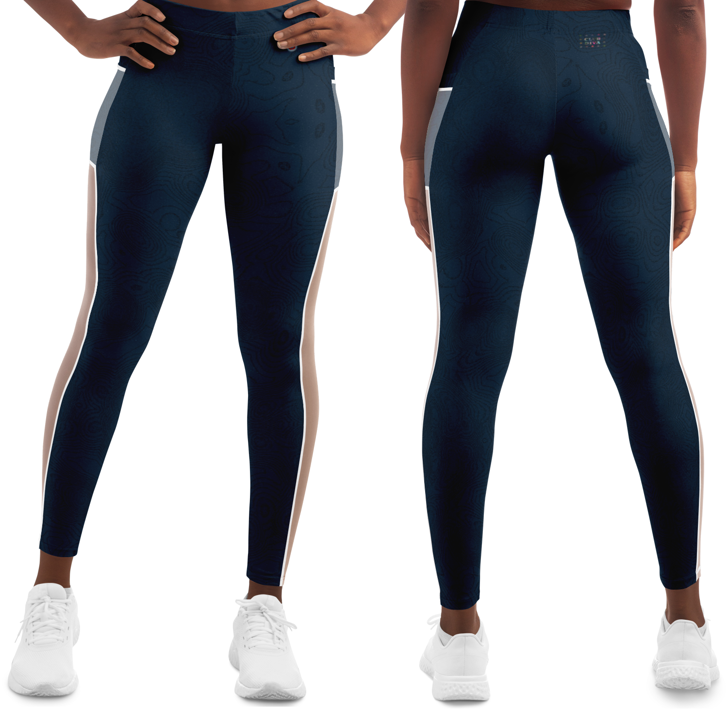  Just Being You, Your Way!-Activewear for Divas | Get your next pair of mesh leggings designed just for you!-Leggings - AOP - MESH FREE STYLE TC P1P2P3