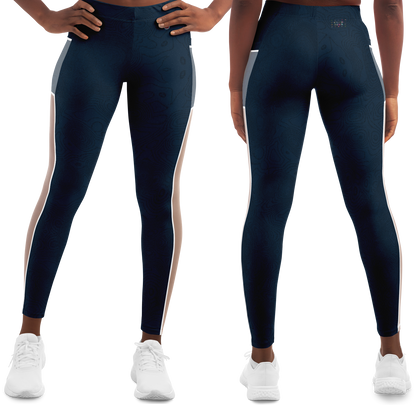  Just Being You, Your Way!-Activewear for Divas | Get your next pair of mesh leggings designed just for you!-Leggings - AOP - MESH FREE STYLE TC P1P2P3