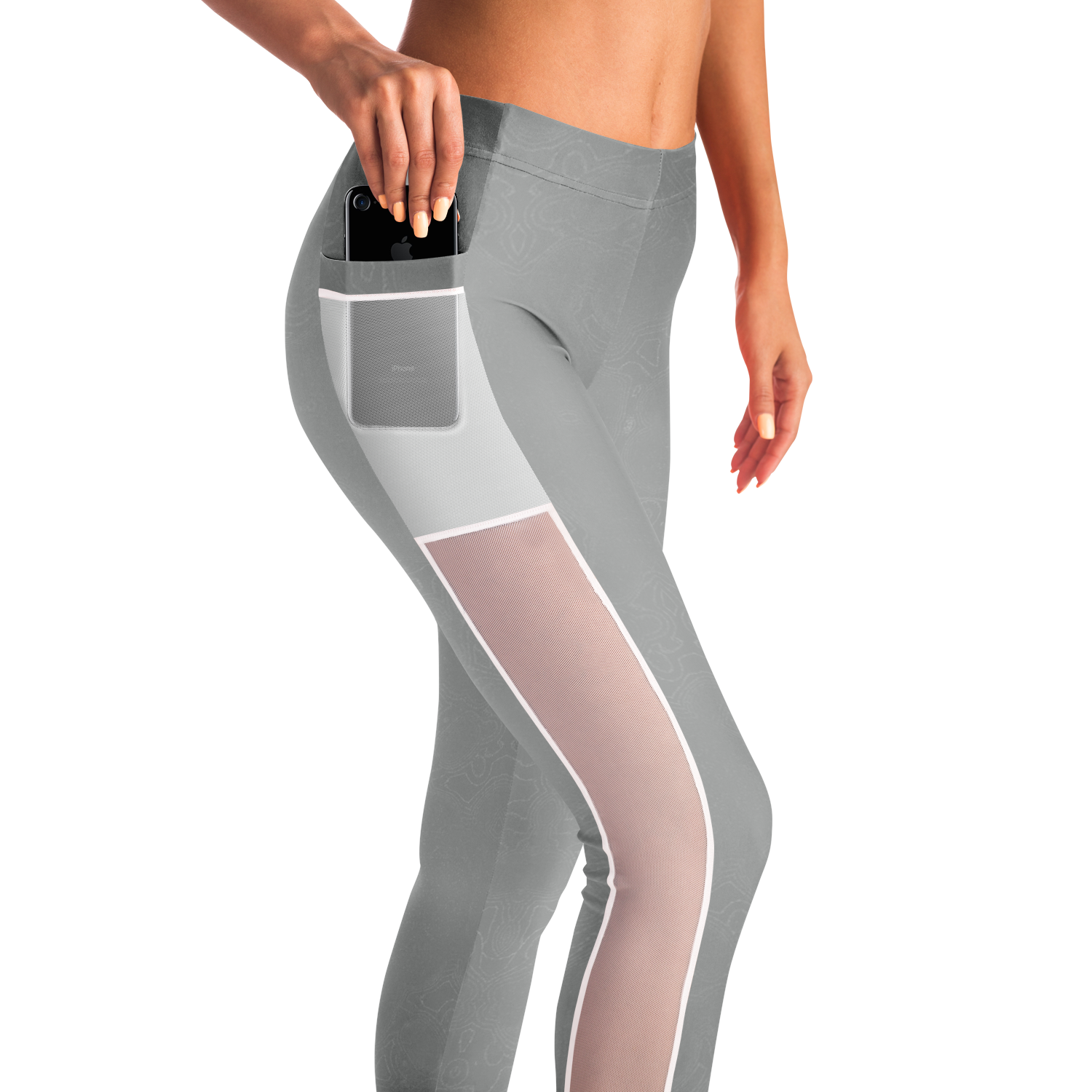  Just Being You, Your Way!-Activewear for Divas | Get your next pair of mesh leggings designed just for you!-Leggings - AOP - MESH FREE STYLE TC P1P2P3