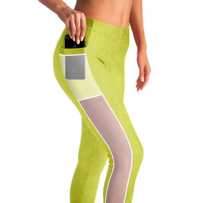  Just Being You, Your Way!-Activewear for Divas | Get your next pair of mesh leggings designed just for you!-Leggings - AOP - MESH FREE STYLE TC P1P2P3