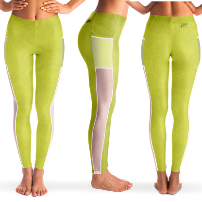  Just Being You, Your Way!-Activewear for Divas | Get your next pair of mesh leggings designed just for you!-Leggings - AOP - MESH FREE STYLE TC P1P2P3