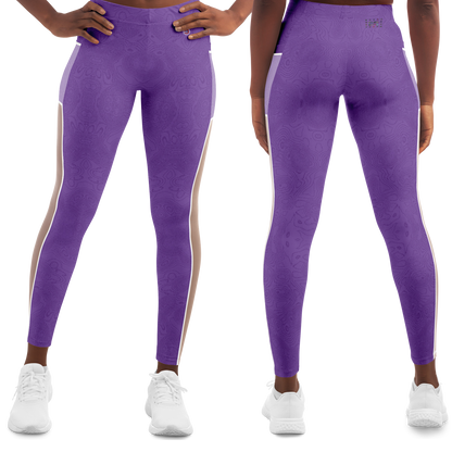  Just Being You, Your Way!-Activewear for Divas | Get your next pair of mesh leggings designed just for you!-Leggings - AOP - MESH FREE STYLE TC P1P2P3