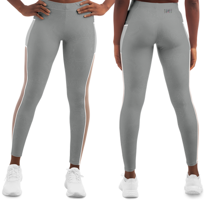  Just Being You, Your Way!-Activewear for Divas | Get your next pair of mesh leggings designed just for you!-Leggings - AOP - MESH FREE STYLE TC P1P2P3