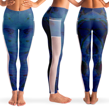  Just Being You, Your Way!-Activewear for Divas | Get your next pair of mesh leggings designed just for you!-Leggings - MESH AOP - CC P0P1