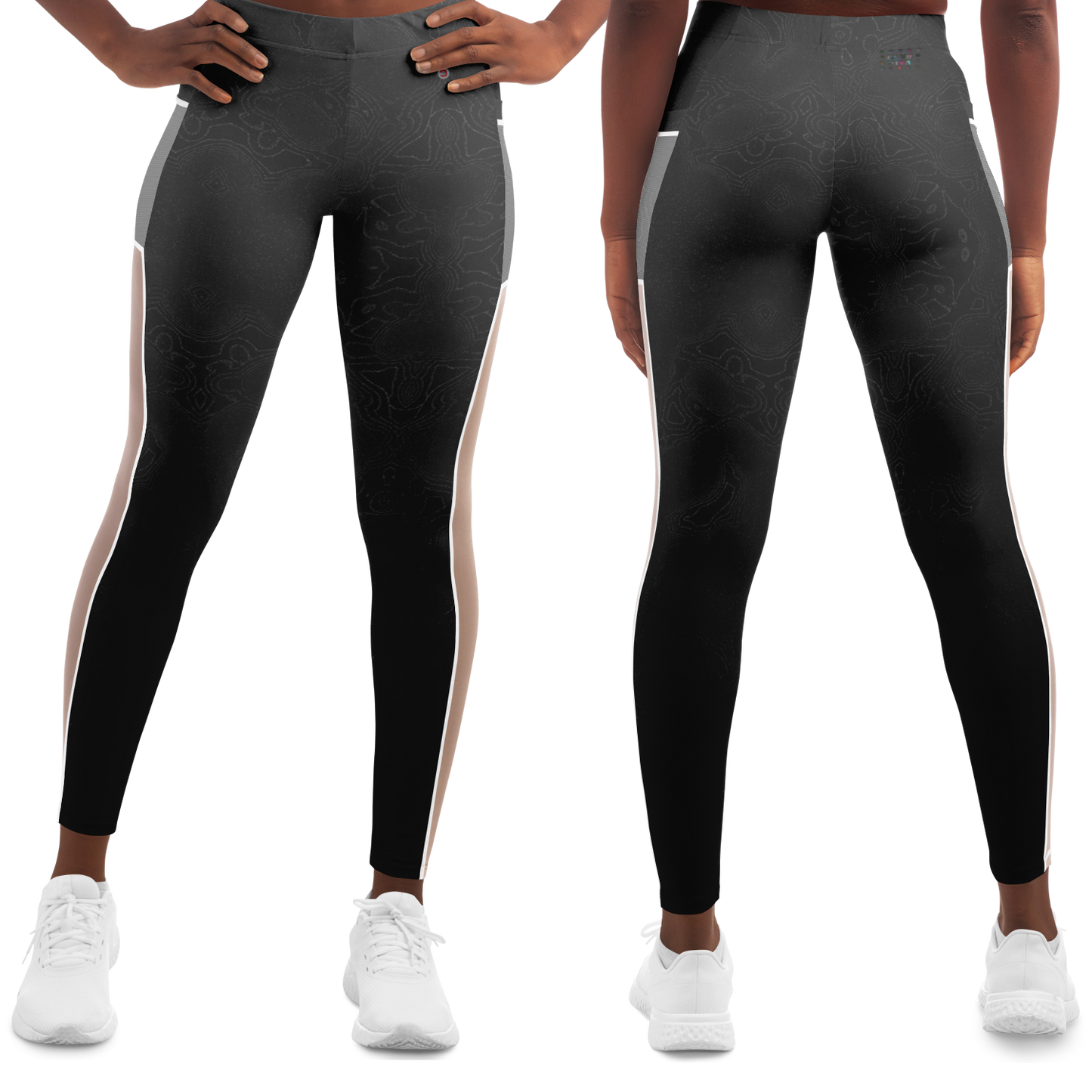  Just Being You, Your Way!-Activewear for Divas | Get your next pair of mesh leggings designed just for you!-Leggings - AOP - MESH FREE STYLE TC P1P2P3