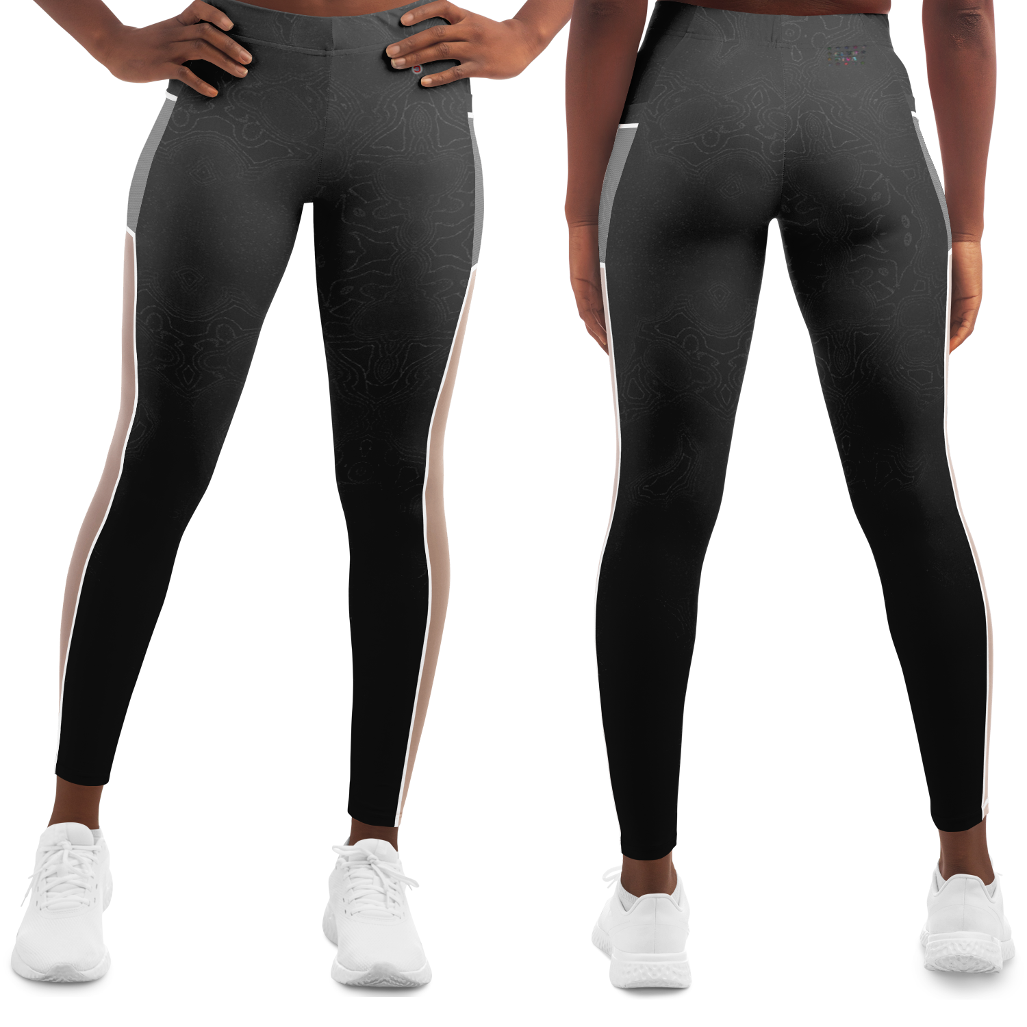  Just Being You, Your Way!-Activewear for Divas | Get your next pair of mesh leggings designed just for you!-Leggings - AOP - MESH FREE STYLE TC P1P2P3