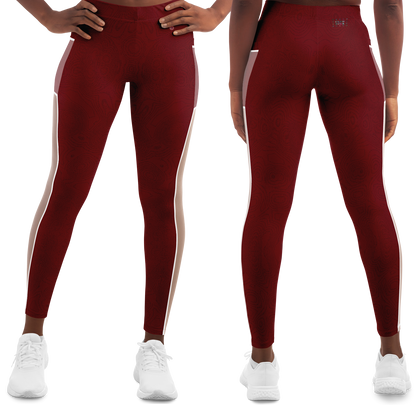  Just Being You, Your Way!-Activewear for Divas | Get your next pair of mesh leggings designed just for you!-Leggings - AOP - MESH FREE STYLE TC P1P2P3