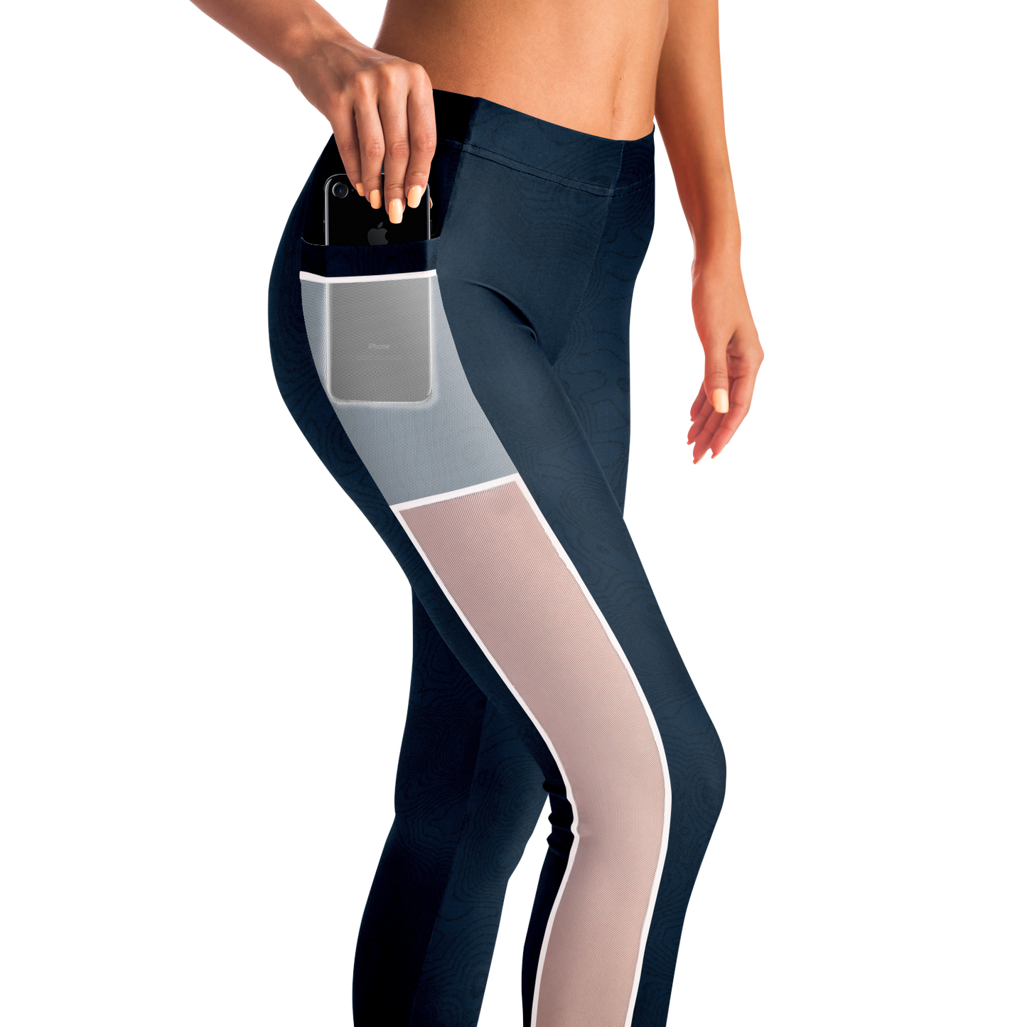 Just Being You, Your Way!-Activewear for Divas | Get your next pair of mesh leggings designed just for you!-Leggings - AOP - MESH FREE STYLE TC P1P2P3