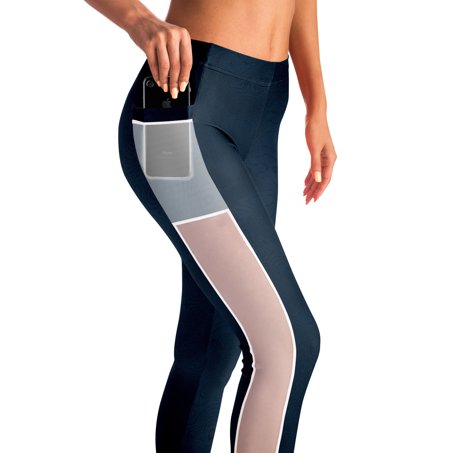  Just Being You, Your Way!-Activewear for Divas | Get your next pair of mesh leggings designed just for you!-Leggings - AOP - MESH FREE STYLE TC P1P2P3