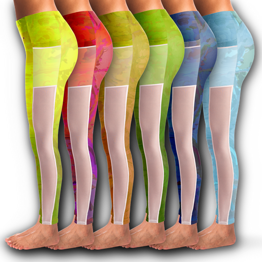 Activewear for Divas | Get your next pair of mesh leggings designed just for you! Just Being You, Your Way!