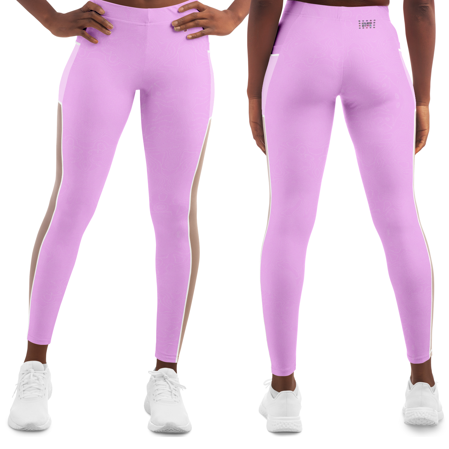  Just Being You, Your Way!-Activewear for Divas | Get your next pair of mesh leggings designed just for you!-Leggings - AOP - MESH FREE STYLE TC P1P2P3