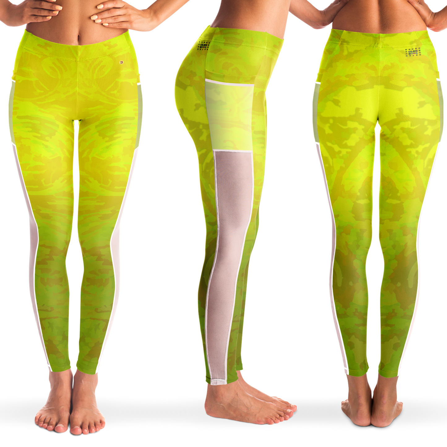  Just Being You, Your Way!-Activewear for Divas | Get your next pair of mesh leggings designed just for you!-Leggings - MESH AOP - CC P0P1