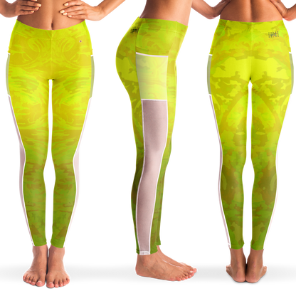  Just Being You, Your Way!-Activewear for Divas | Get your next pair of mesh leggings designed just for you!-Leggings - MESH AOP - CC P0P1