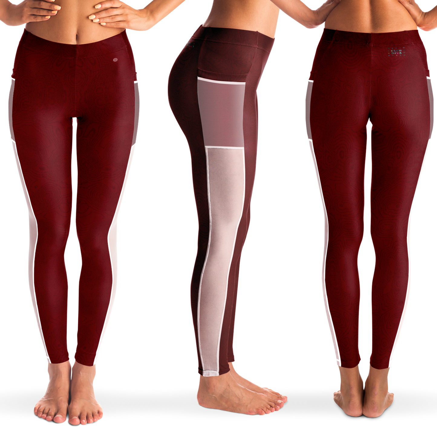  Just Being You, Your Way!-Activewear for Divas | Get your next pair of mesh leggings designed just for you!-Leggings - AOP - MESH FREE STYLE TC P1P2P3