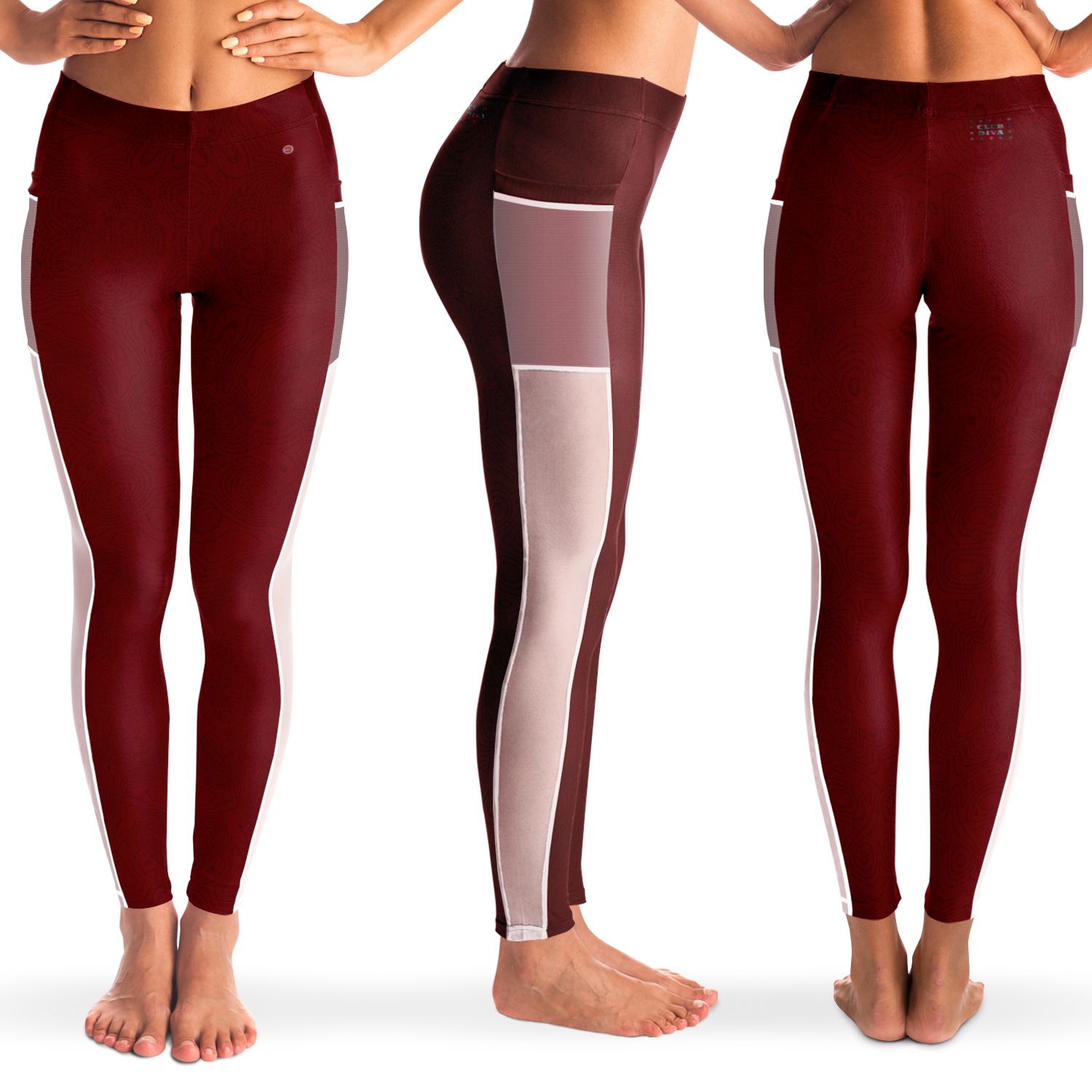  Just Being You, Your Way!-Activewear for Divas | Get your next pair of mesh leggings designed just for you!-Leggings - AOP - MESH FREE STYLE TC P1P2P3