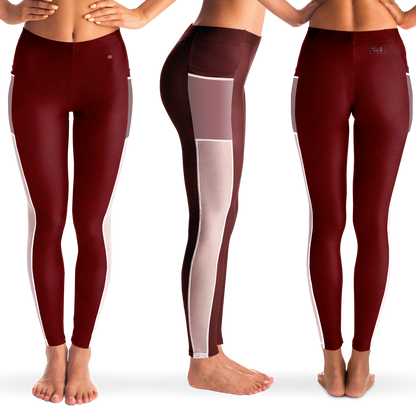  Just Being You, Your Way!-Activewear for Divas | Get your next pair of mesh leggings designed just for you!-Leggings - AOP - MESH FREE STYLE TC P1P2P3