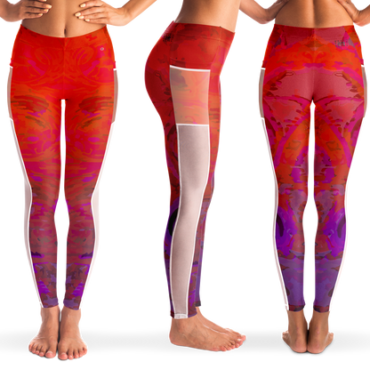  Just Being You, Your Way!-Activewear for Divas | Get your next pair of mesh leggings designed just for you!-Leggings - MESH AOP - CC P0P1