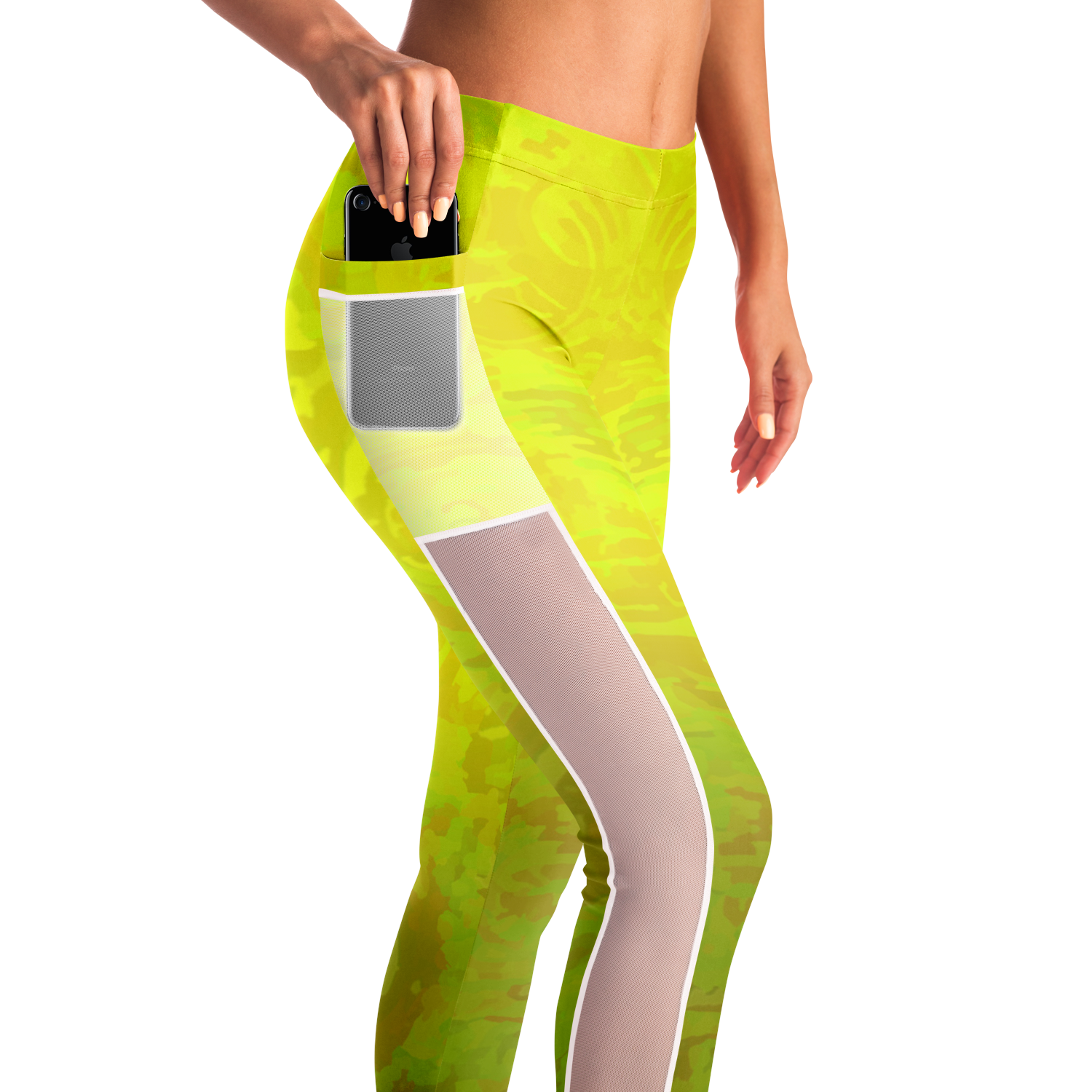  Just Being You, Your Way!-Activewear for Divas | Get your next pair of mesh leggings designed just for you!-Leggings - MESH AOP - CC P0P1