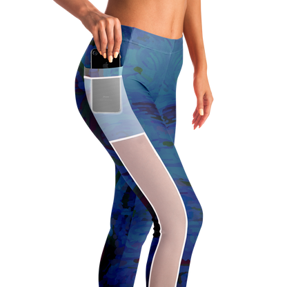  Just Being You, Your Way!-Activewear for Divas | Get your next pair of mesh leggings designed just for you!-Leggings - MESH AOP - CC P0P1