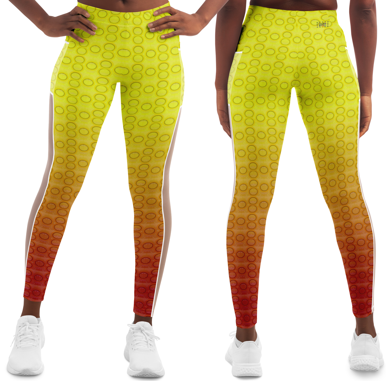  Just Being You, Your Way!-Activewear for Divas | Get your next pair of stunning mesh leggings designed just for you!-Leggings - AOP - MESH FREE STYLE BLEND 4R P0P1