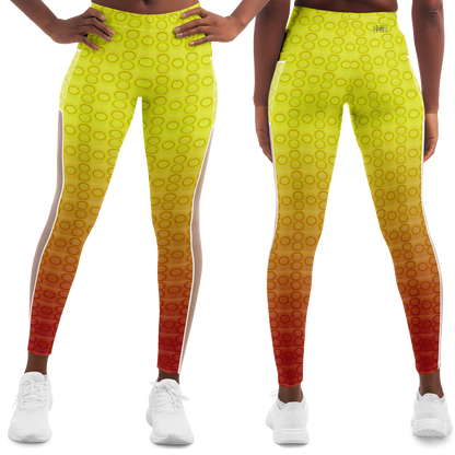  Just Being You, Your Way!-Activewear for Divas | Get your next pair of stunning mesh leggings designed just for you!-Leggings - AOP - MESH FREE STYLE BLEND 4R P0P1