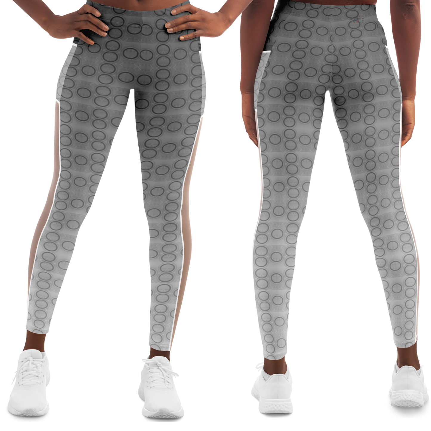  Just Being You, Your Way!-Activewear for Divas | Get your next pair of stunning mesh leggings designed just for you!-Leggings - AOP - MESH FREE STYLE BLEND 4R P0P1