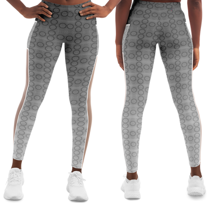  Just Being You, Your Way!-Activewear for Divas | Get your next pair of stunning mesh leggings designed just for you!-Leggings - AOP - MESH FREE STYLE BLEND 4R P0P1