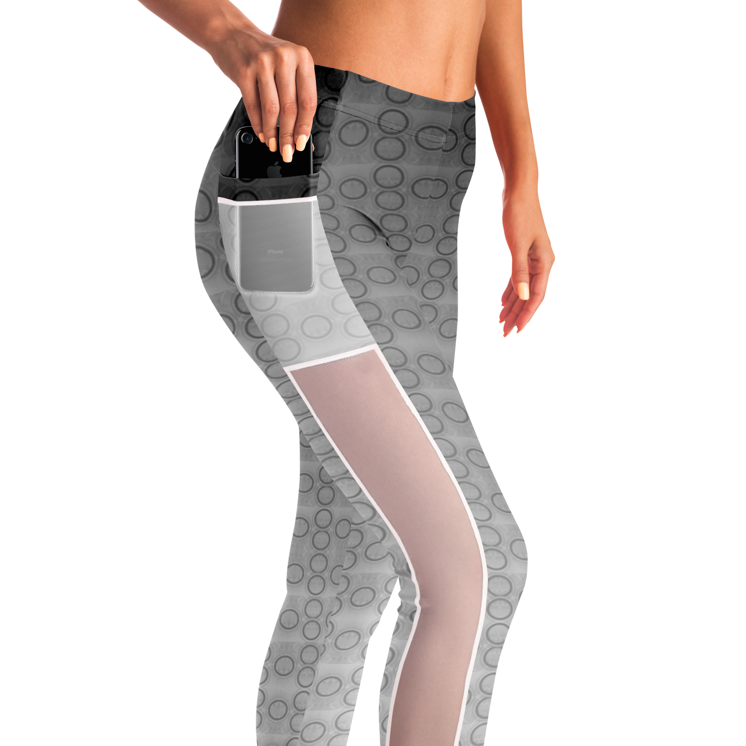  Just Being You, Your Way!-Activewear for Divas | Get your next pair of stunning mesh leggings designed just for you!-Leggings - AOP - MESH FREE STYLE BLEND 4R P0P1