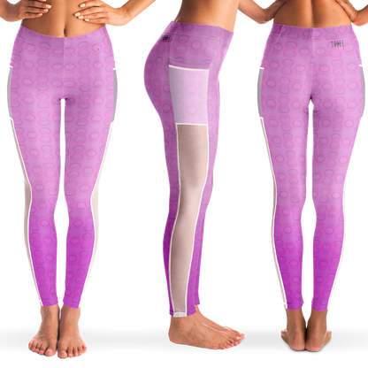  Just Being You, Your Way!-Activewear for Divas | Get your next pair of stunning mesh leggings designed just for you!-Leggings - AOP - MESH FREE STYLE BLEND 4R P0P1