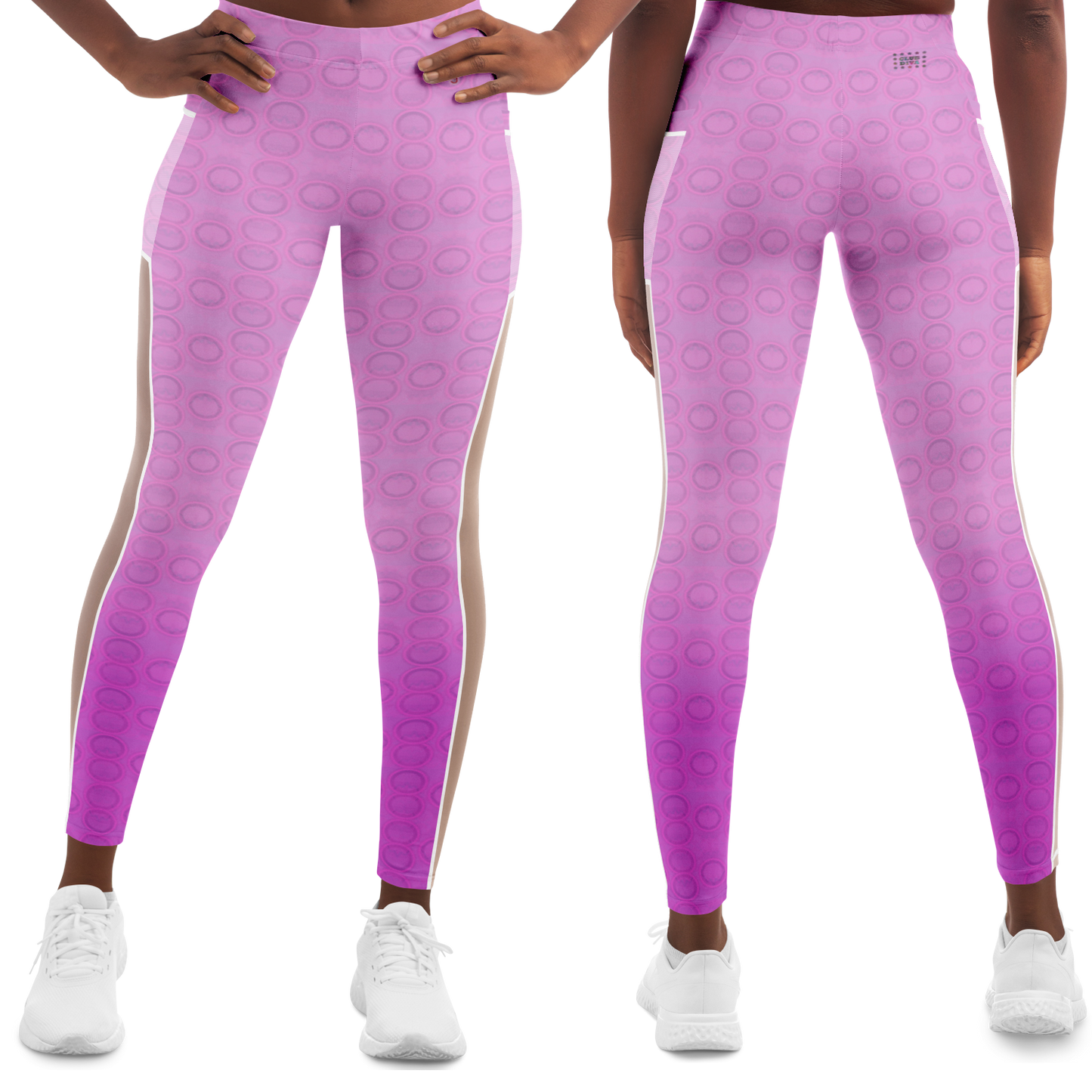  Just Being You, Your Way!-Activewear for Divas | Get your next pair of stunning mesh leggings designed just for you!-Leggings - AOP - MESH FREE STYLE BLEND 4R P0P1