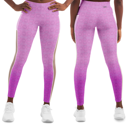  Just Being You, Your Way!-Activewear for Divas | Get your next pair of stunning mesh leggings designed just for you!-Leggings - AOP - MESH FREE STYLE BLEND 4R P0P1