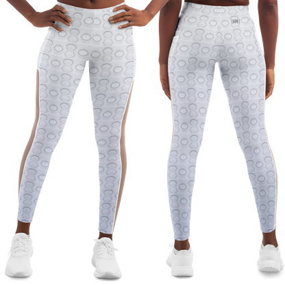  Just Being You, Your Way!-Activewear for Divas | Get your next pair of stunning mesh leggings designed just for you!-Leggings - AOP - MESH FREE STYLE BLEND 4R P0P1