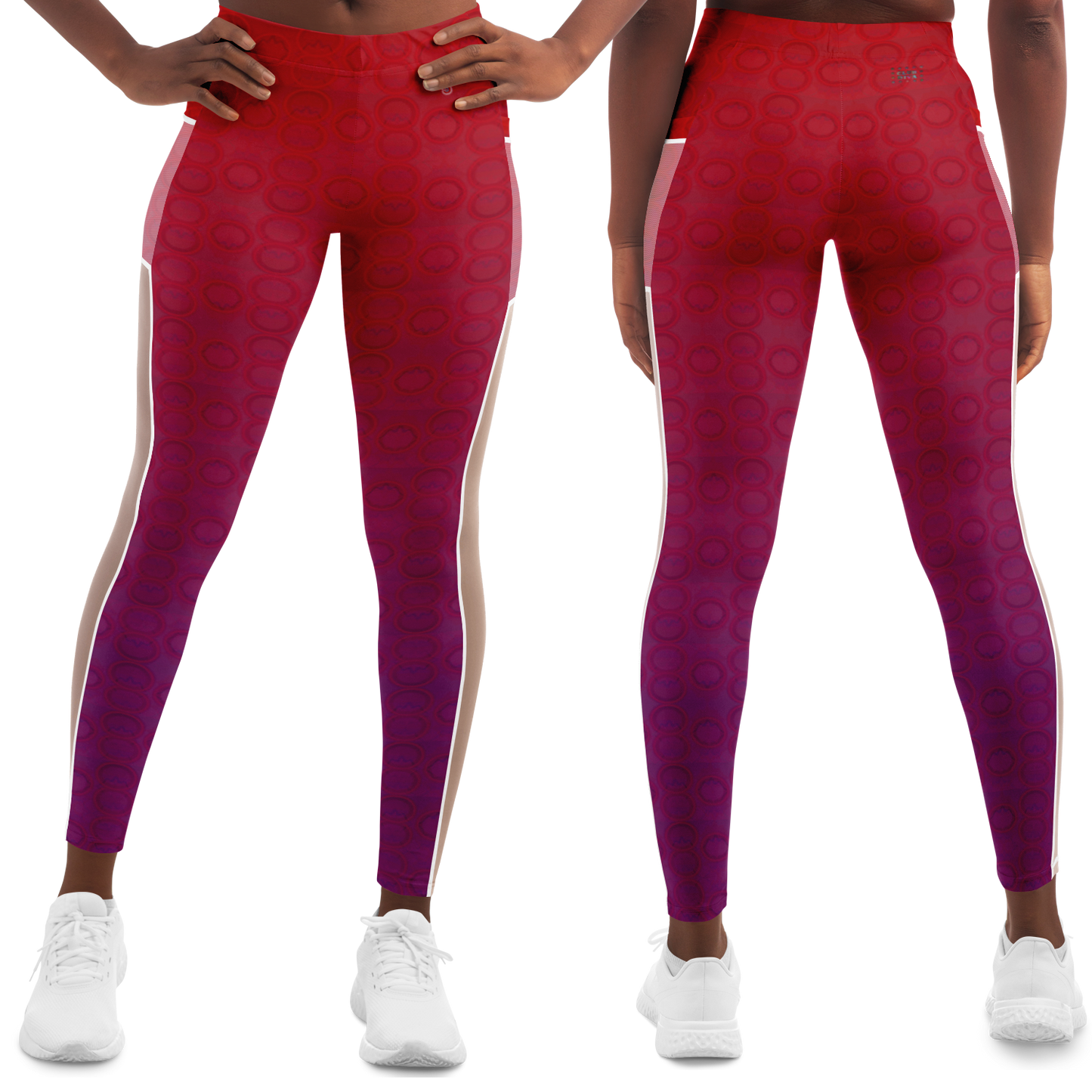  Just Being You, Your Way!-Activewear for Divas | Get your next pair of stunning mesh leggings designed just for you!-Leggings - AOP - MESH FREE STYLE BLEND 4R P0P1