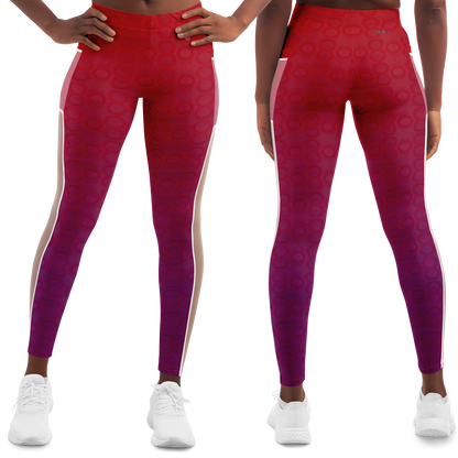  Just Being You, Your Way!-Activewear for Divas | Get your next pair of stunning mesh leggings designed just for you!-Leggings - AOP - MESH FREE STYLE BLEND 4R P0P1