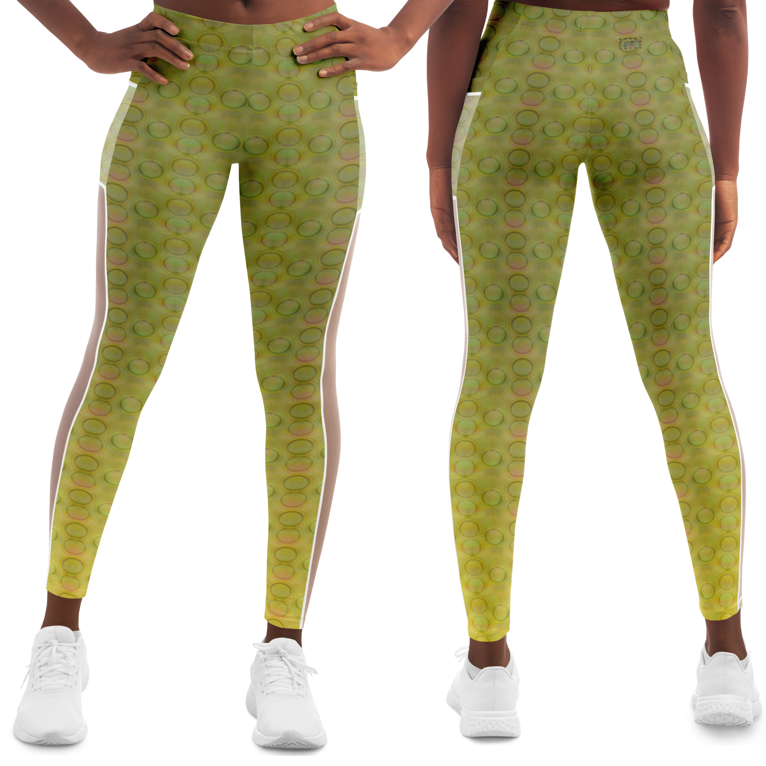  Just Being You, Your Way!-Activewear for Divas | Get your next pair of stunning mesh leggings designed just for you!-Leggings - AOP - MESH FREE STYLE BLEND 4R P0P1