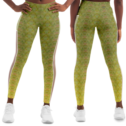  Just Being You, Your Way!-Activewear for Divas | Get your next pair of stunning mesh leggings designed just for you!-Leggings - AOP - MESH FREE STYLE BLEND 4R P0P1