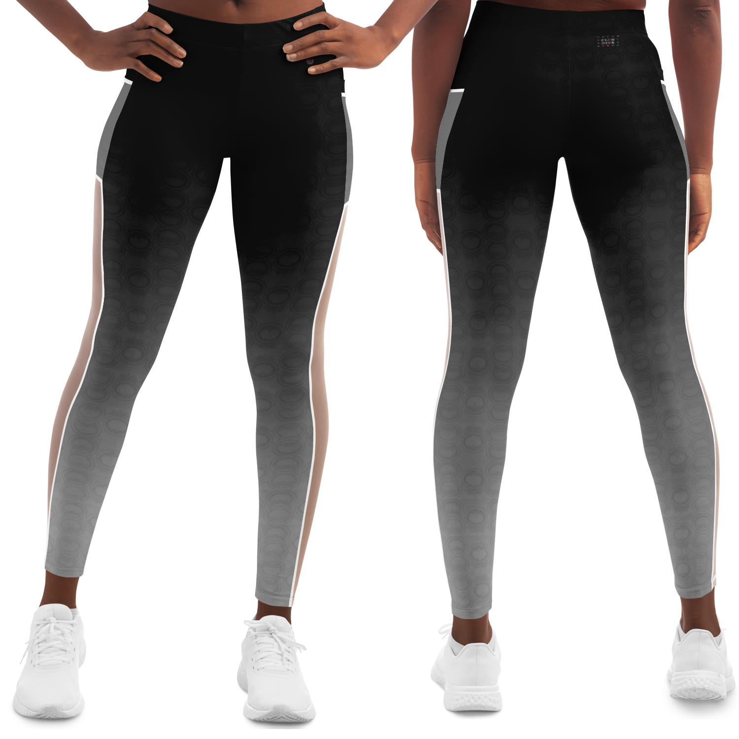  Just Being You, Your Way!-Activewear for Divas | Get your next pair of stunning mesh leggings designed just for you!-Leggings - AOP - MESH FREE STYLE BLEND 4R P0P1