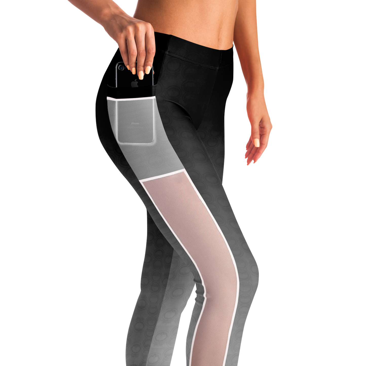  Just Being You, Your Way!-Activewear for Divas | Get your next pair of stunning mesh leggings designed just for you!-Leggings - AOP - MESH FREE STYLE BLEND 4R P0P1